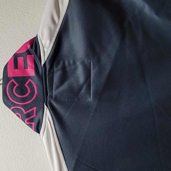 COPY - MARC ECKO CUT & SEW ZIP UP TRACK JACKET NAVY HOT PINK ATHLEISURE MENS … - Picture 10 of 16